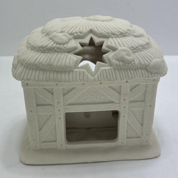 Partylite Nativity Votive Candle Holder O Holy Night With Box Christmas Decor - Picture 5 of 9